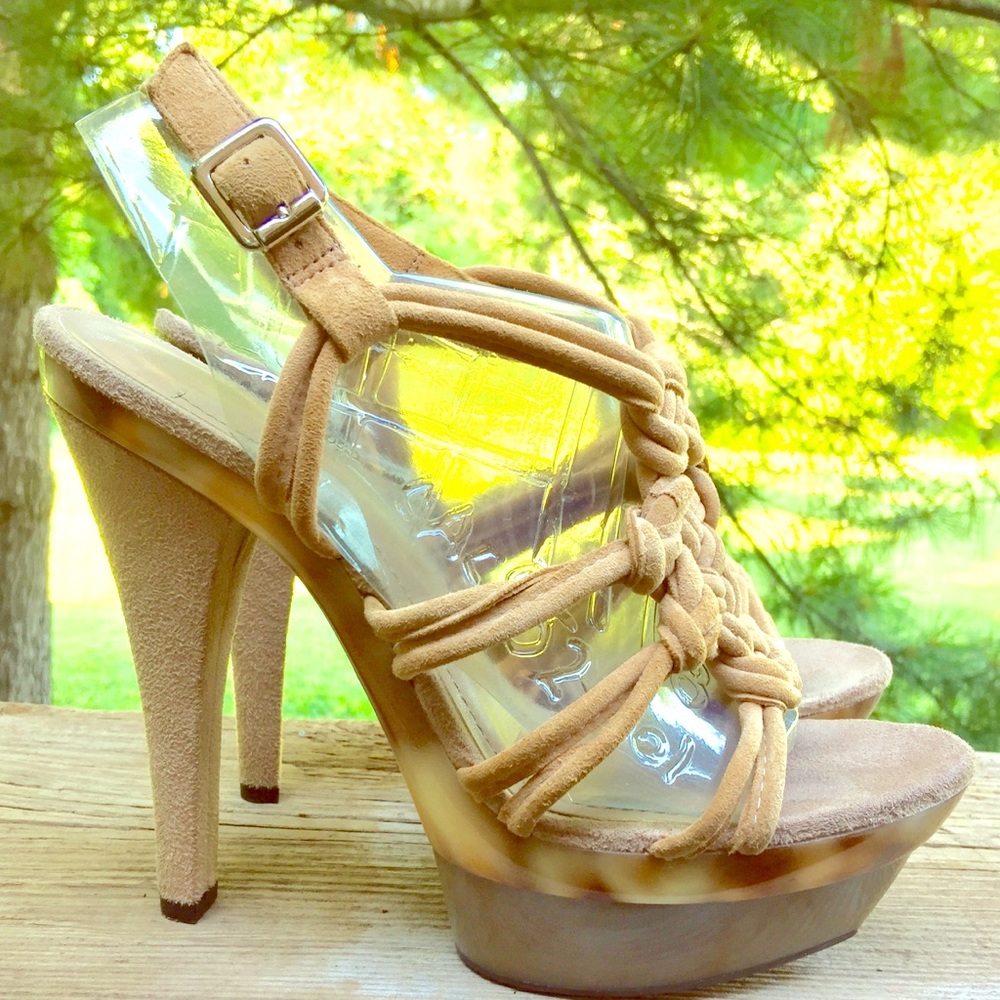 BCBGeneration Blinks Strappy Platform Sandals